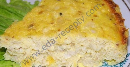 Диетическое рыбное суфле с рыбой в духовке