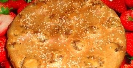 Пирог с тефтелями