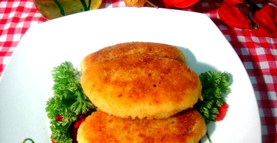 Картофельные зразы с куриным мясом