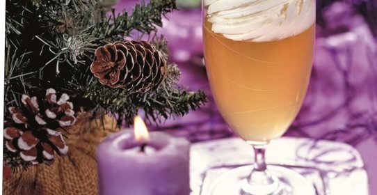 Десерт из шампанского