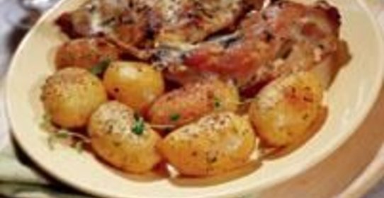 Кролик со свежими травами