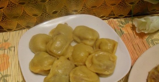 Пельмени с печенью