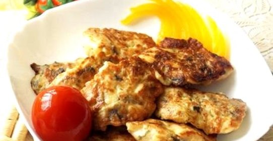 Рубленые котлеты из курицы с грибами