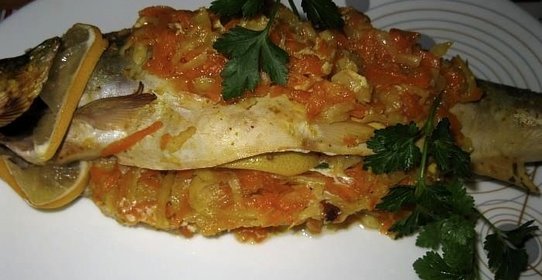 Голец в духовке