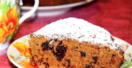 Коврижка с черносливом