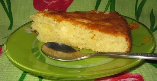 Пирог из творожного теста