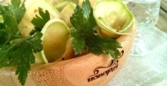 Кабачки маринованные мгновенного поедания