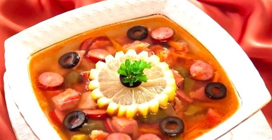 Солянка на скорую руку