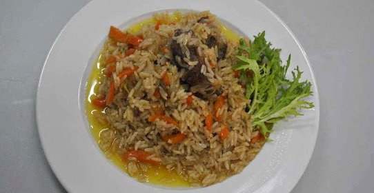 Плов из свиных ребрышек