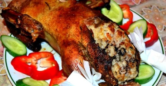 Утка с розмарином