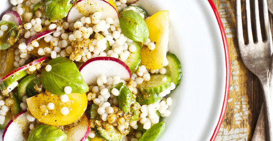 Кускус со свежими овощами