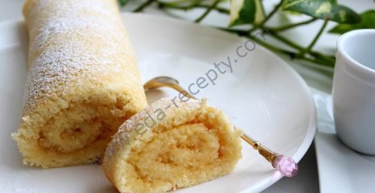 Лимонный рулет