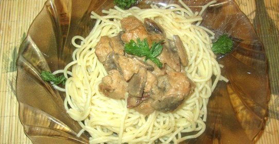 Свинина по-охотничьи