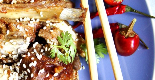 Ребрышки ягненка в китайских специях