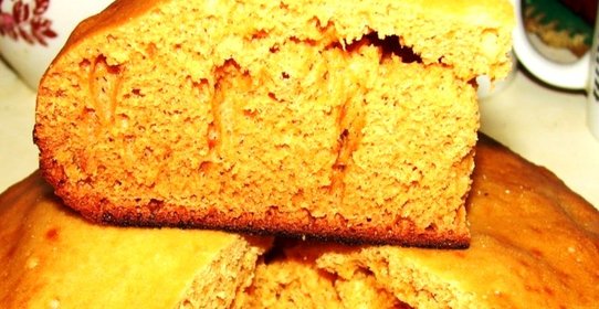 Пирог с медом в мультиварке