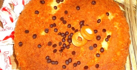 Торт с творожно-заварным кремом