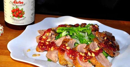 Салат с утиной грудкой по-китайски