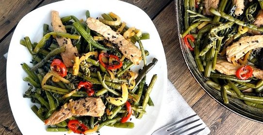 Папоротник с мясом