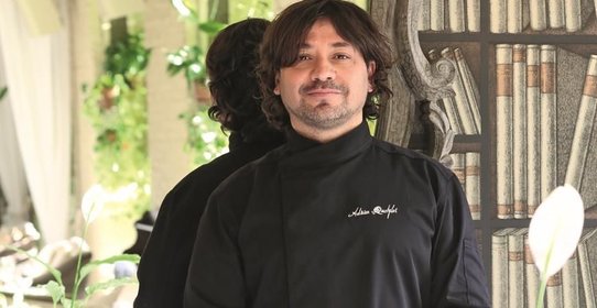 Утка со свекольным булгуром и мандаринами от Адриана Кетгласа