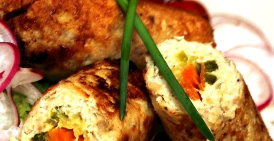 Рулет куриный в фольге