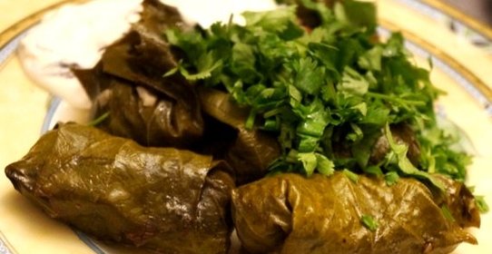 Голубцы из ревеня