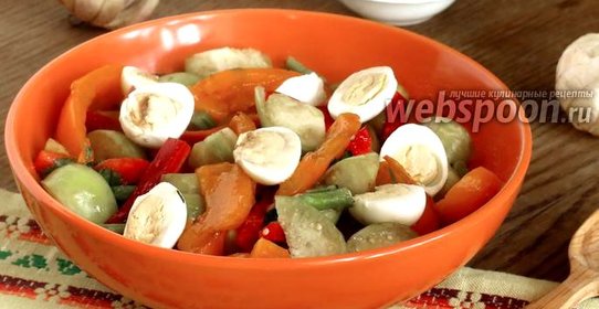 Салат с физалисом «Мексиканские мотивы»