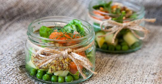 Гравлакс с картофельным салатом