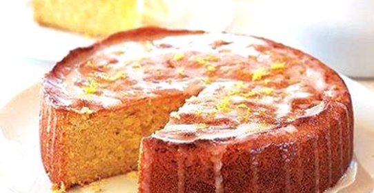 Сочный лимонный пирог