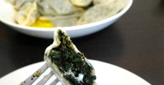 Пельмени с крапивой