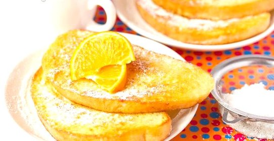Сладкие десертные гренки