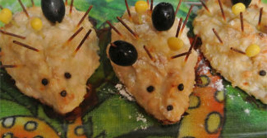 Котлетки Ежики