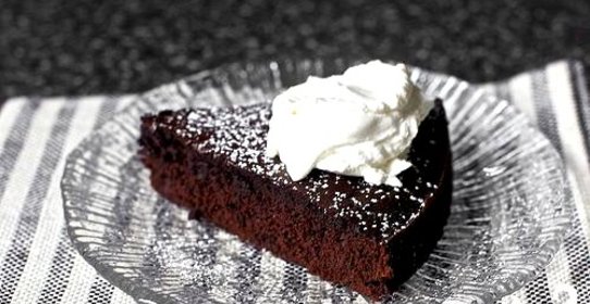 Шоколадный пирог с маскарпоне