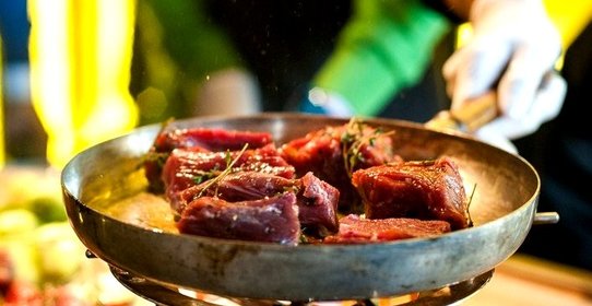 Говяжье филе фламбе