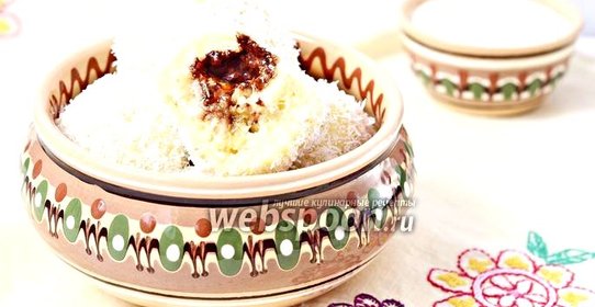 Кнедлики с бананами и шоколадом