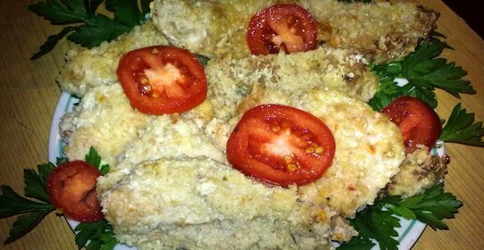 Свинина в кокосовой стружке