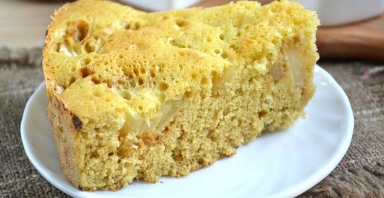 Шарлотка в микроволновке