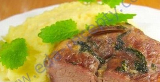 Баранина с мятой и орегано