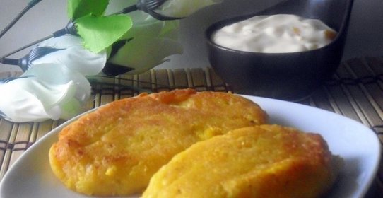 Тыквенно-творожные котлеты Осеннее золото