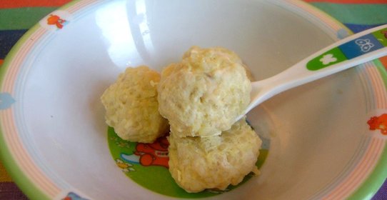 Куриные тефтели с кускусом