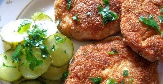 Котлеты из фарша без молока