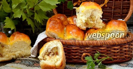 Пирожки с гречкой и картофелем
