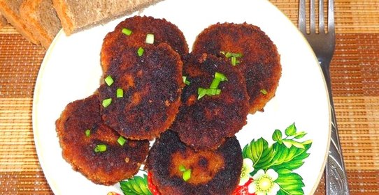 Картофельно - рыбные биточки