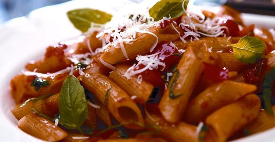 Пенне арраббьята (томатно-овощная паста)