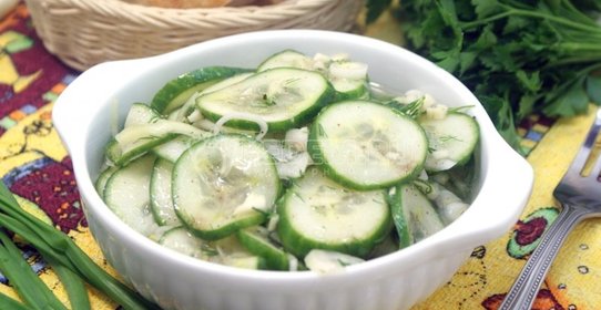 Огуречный салат