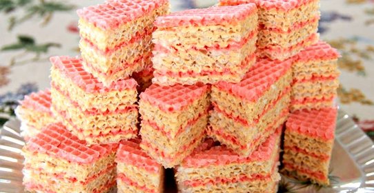 Украинский вафельный торт