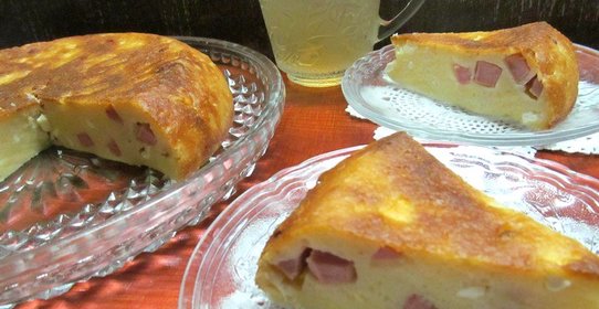 Закусочный пирог в мультиварке