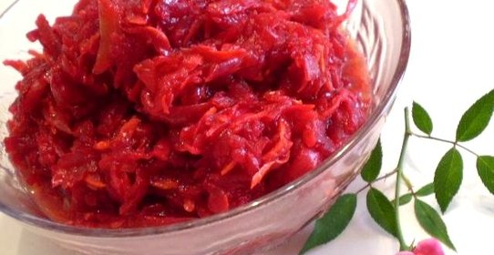 Теплый овощной салат