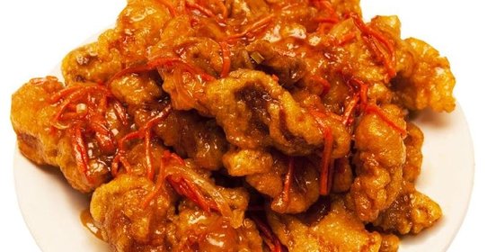 Кубаро (мясо в кисло-сладком соусе)