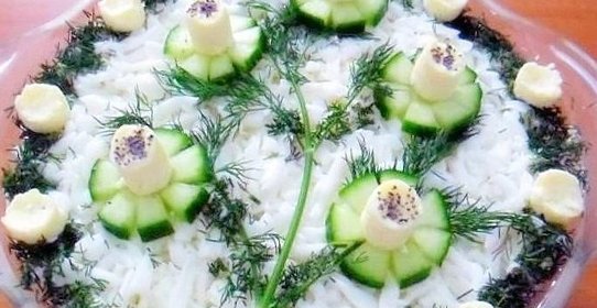 Салат Подснежник