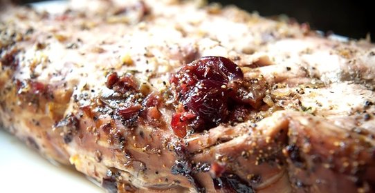 Свинина в вишневом соусе